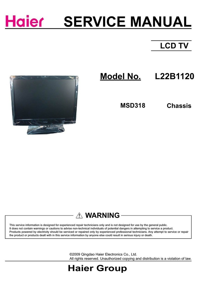 Haier L22B1120 User manual Haier L22B1120 User manual