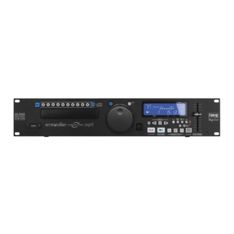 Stageline CD-194DJ User manual
