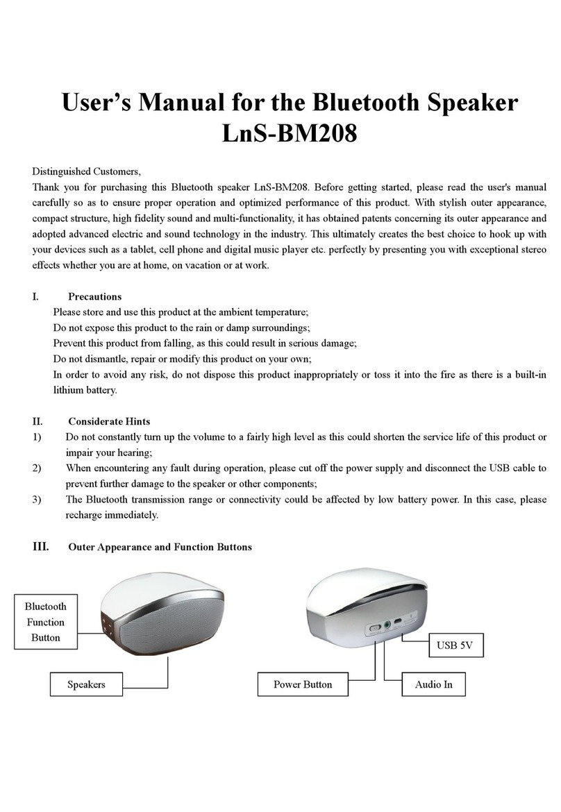 Lifensoul LnS-BM208 user manual