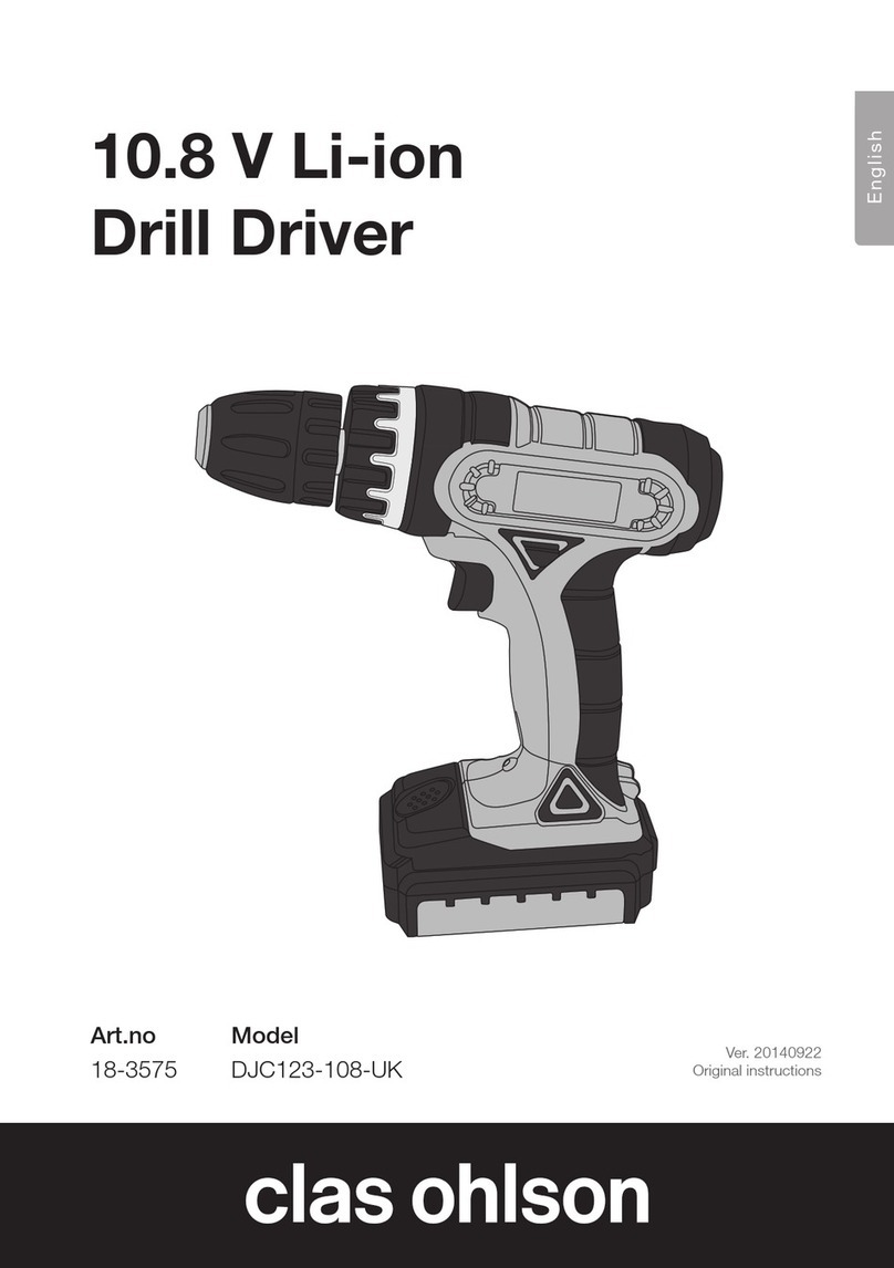 Clas Ohlson DJC123-108-UK User manual Clas Ohlson DJC123-108-UK User manual