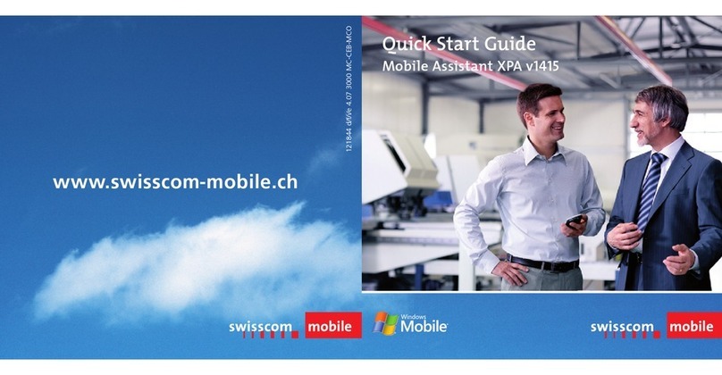 Swisscom XPA V1415 quick start guide