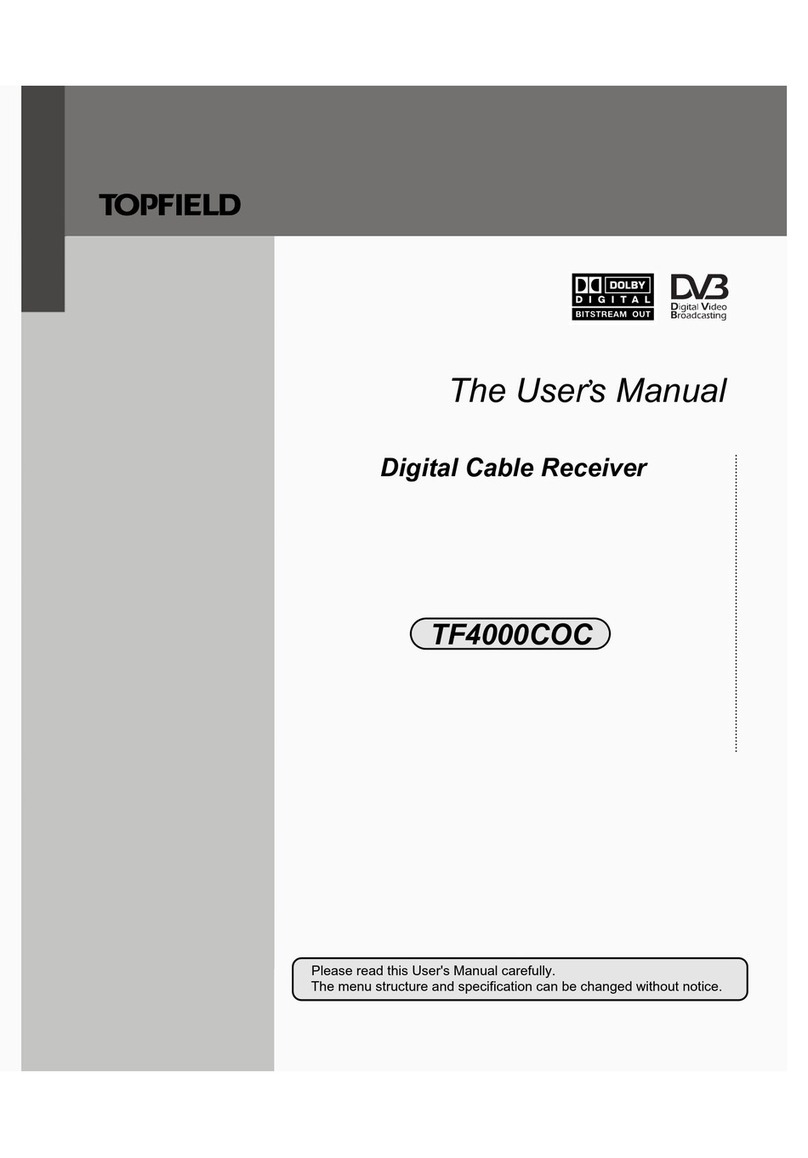 Topfield TF4000COC user manual