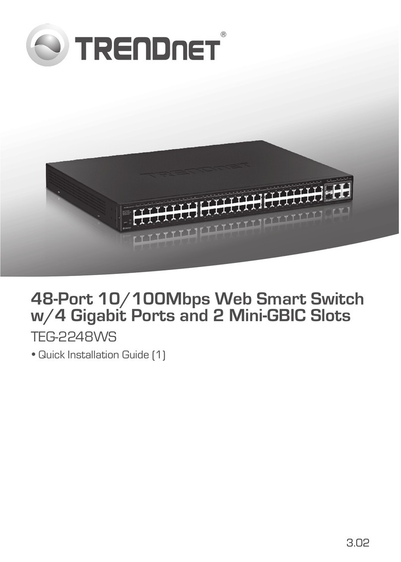 TRENDnet TEG-2248WS - Gigabit Web Smart Switch User manual