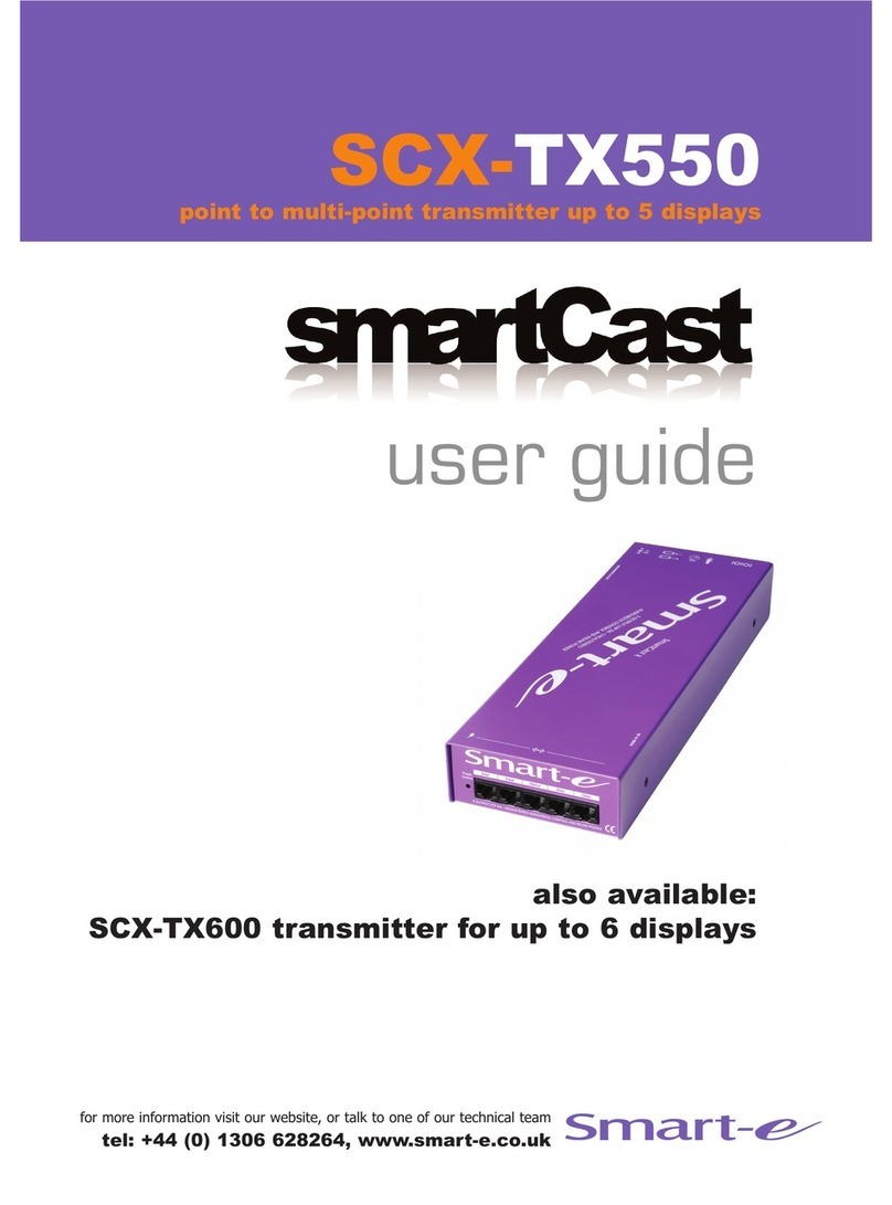 Smarte SCX-TX550 User manual