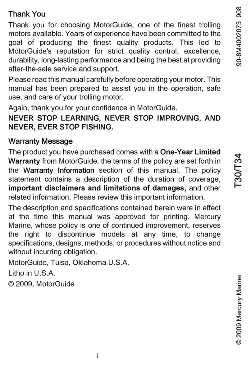 Mercury T30 User manual