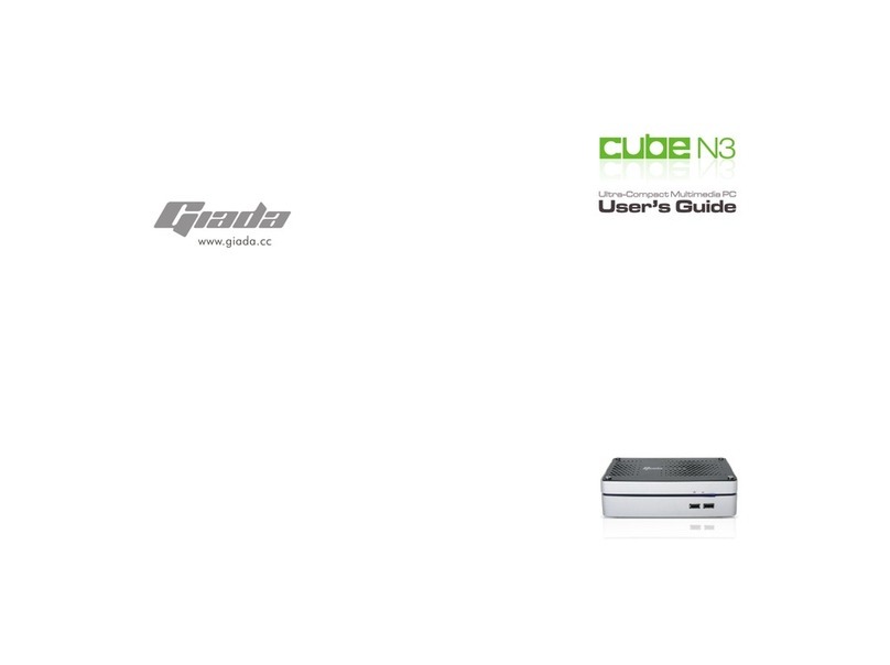 Giada cube N3 user guide