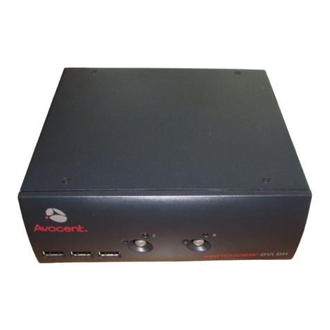 Avocent SwitchView DVI DH Series User manual