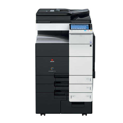 Olivetti d-COLOR MF652 Troubleshooting