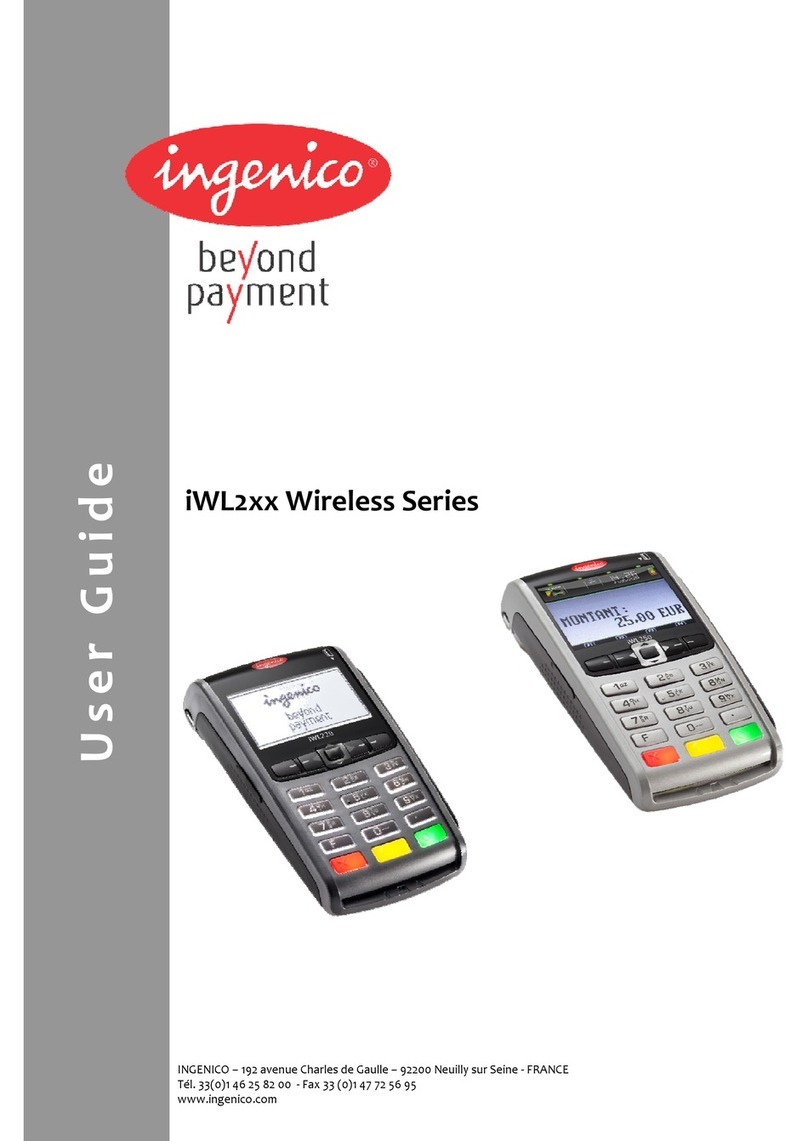 Ingenico iWL2 Series user guide