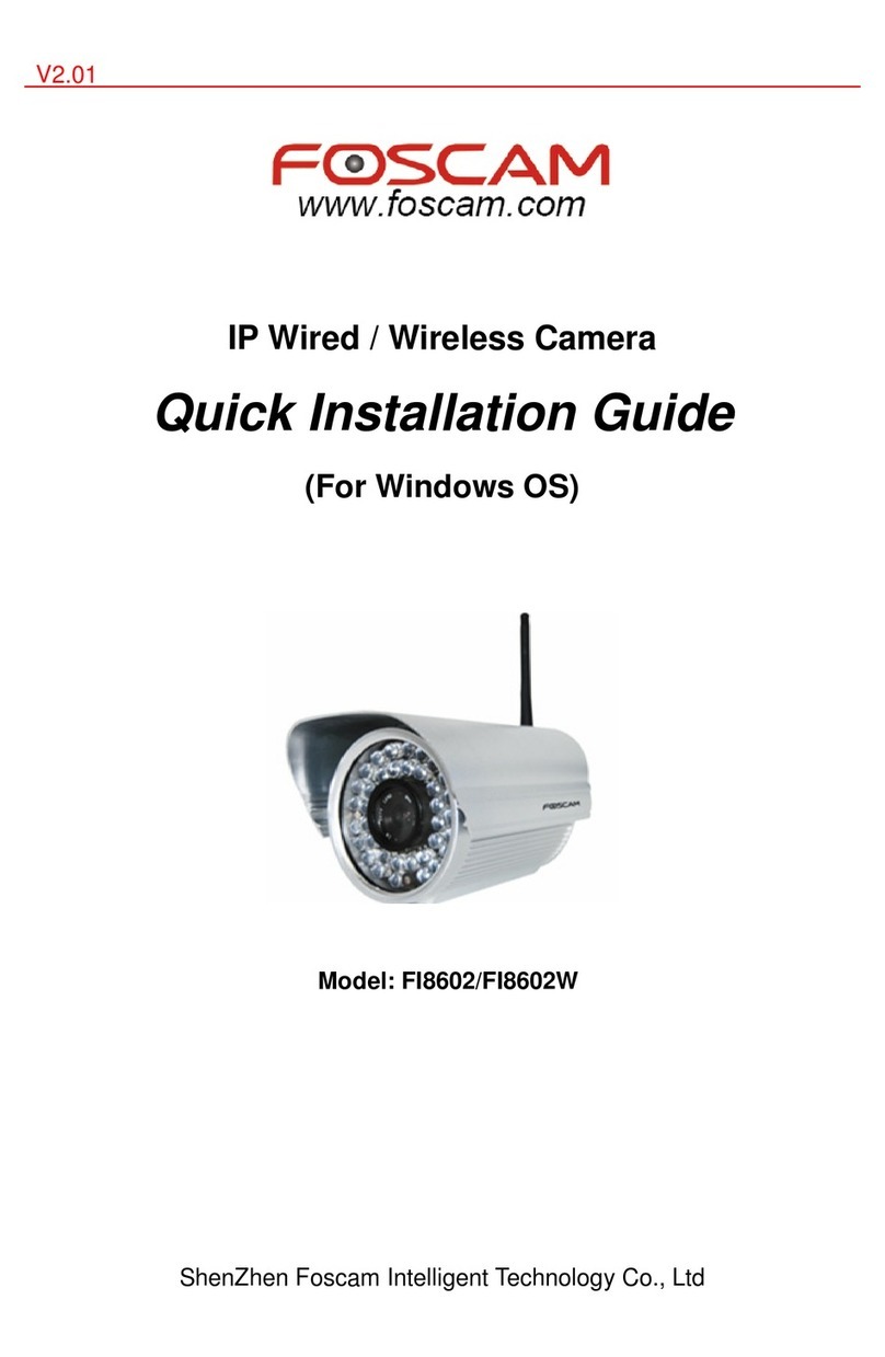 Foscam FI8602 Quick installation guide