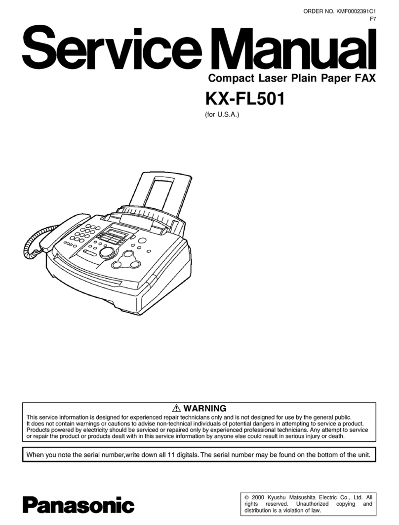 Panasonic KX-FL501 Paper