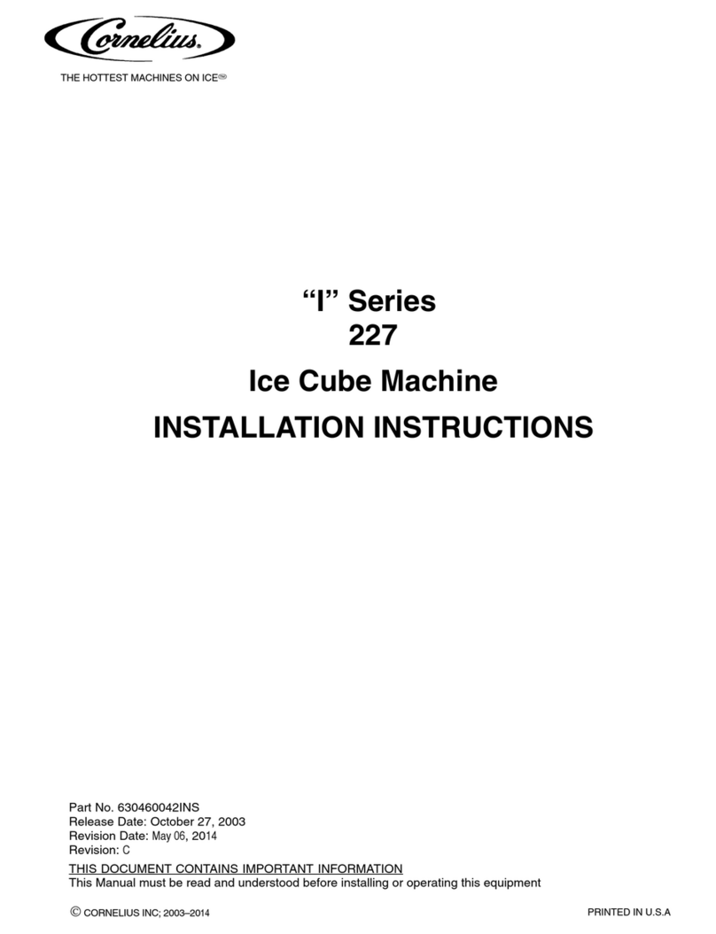 Cornelius "I" Series 227 User manual