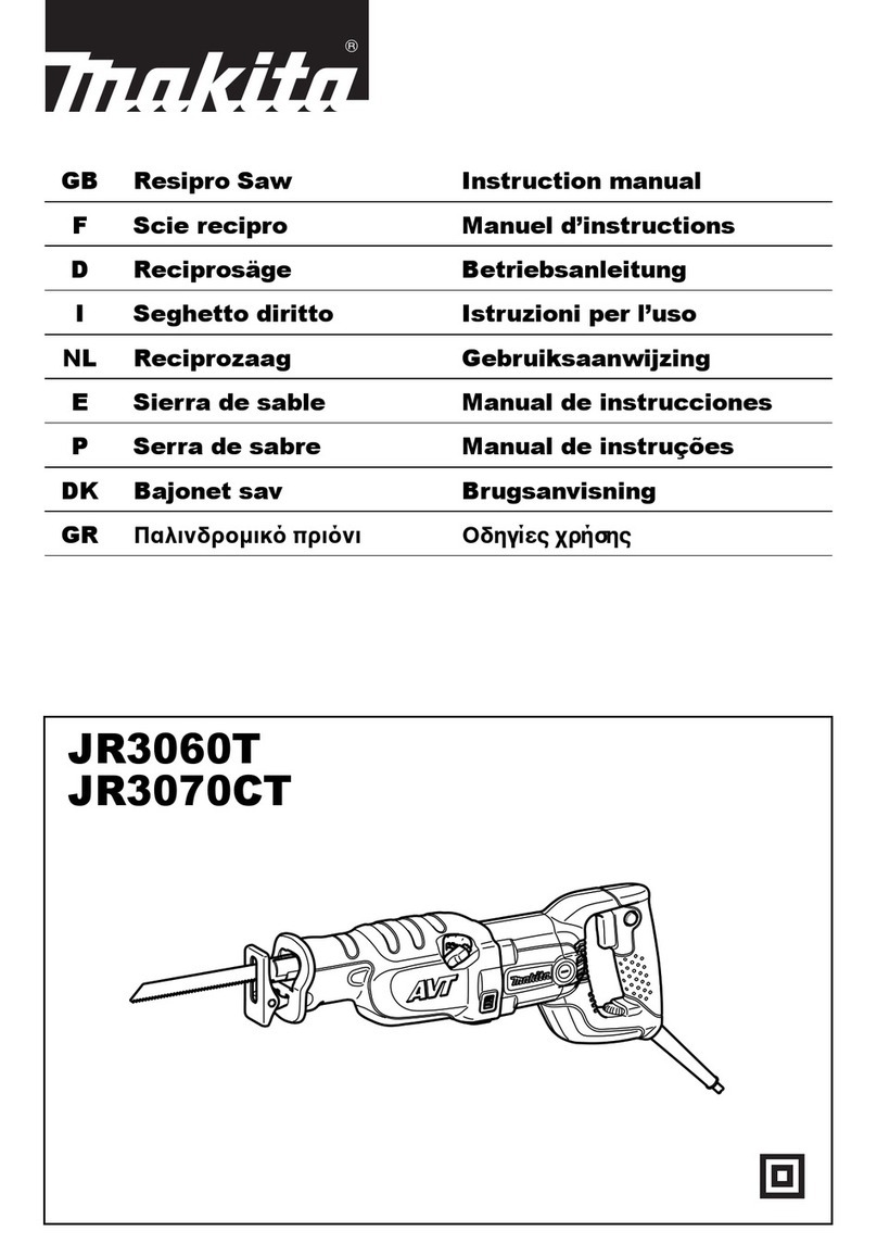 Makita JR3060T instruction manual