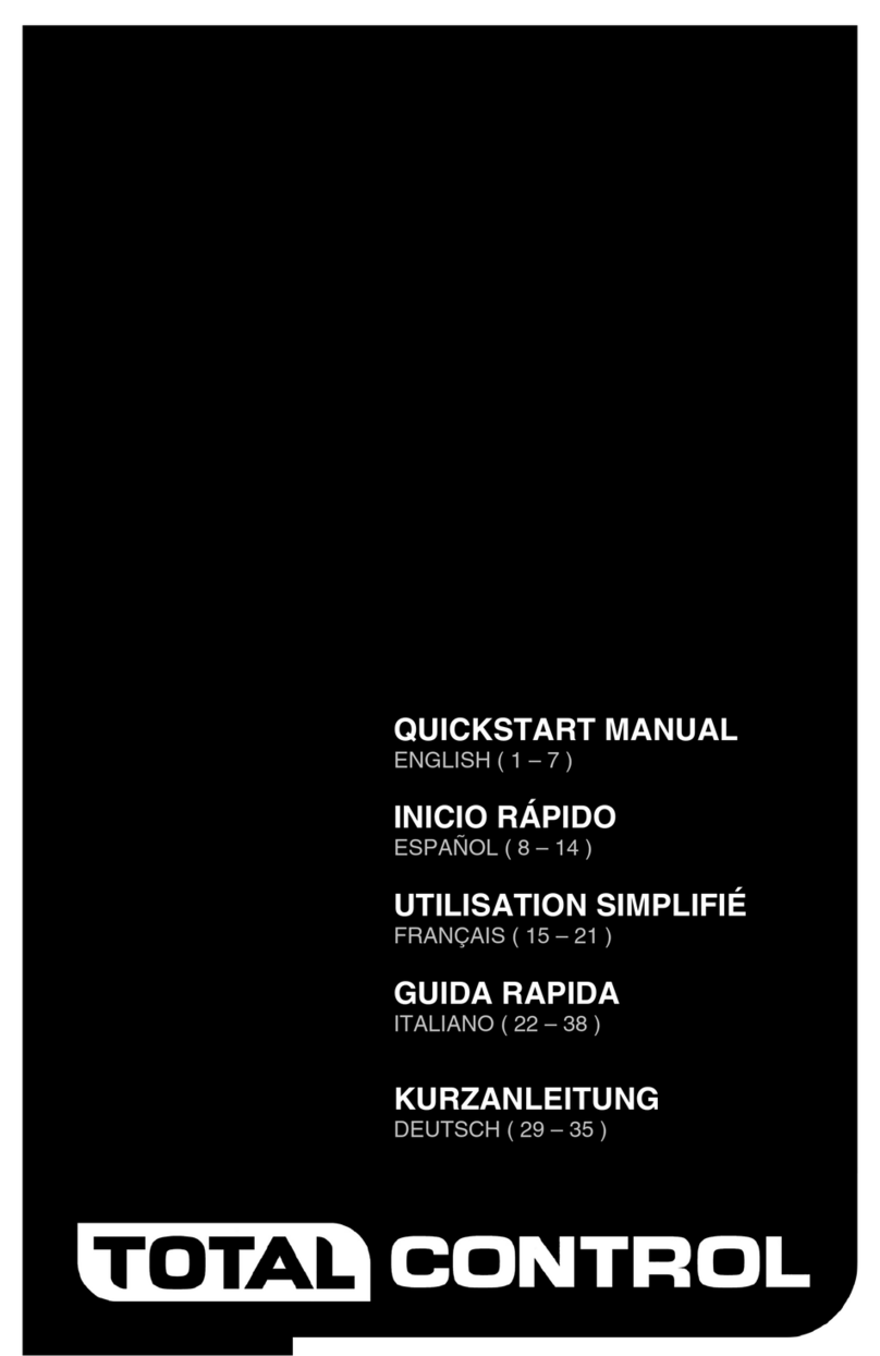 Numark Total Control Quick start manual