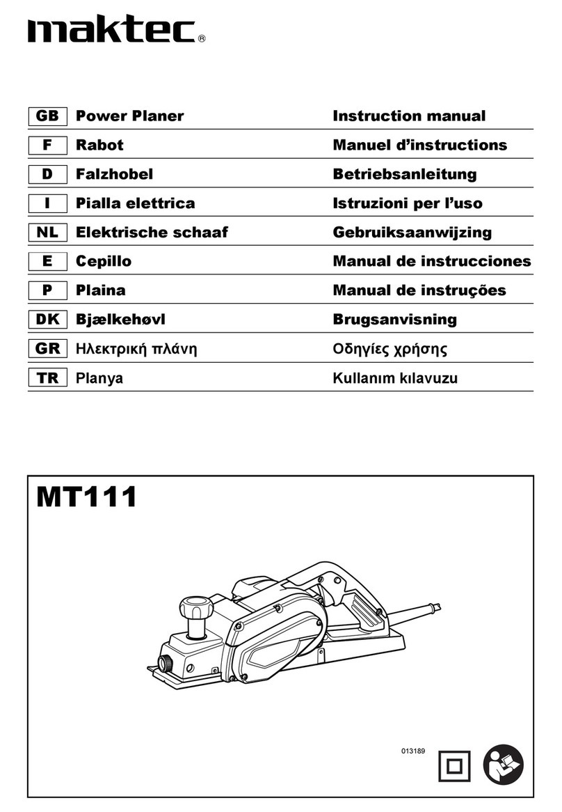 Maktec MT111 User manual