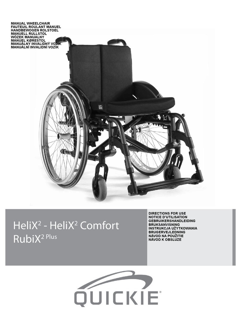 Quickie HeliX2 Comfort Manual