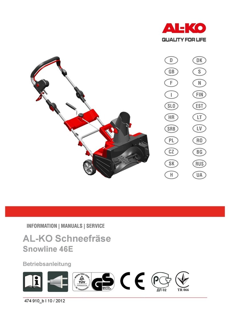 AL-KO Snowline 46E User manual