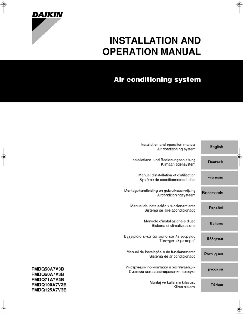 Daikin FMDQ50A7V3B User manual