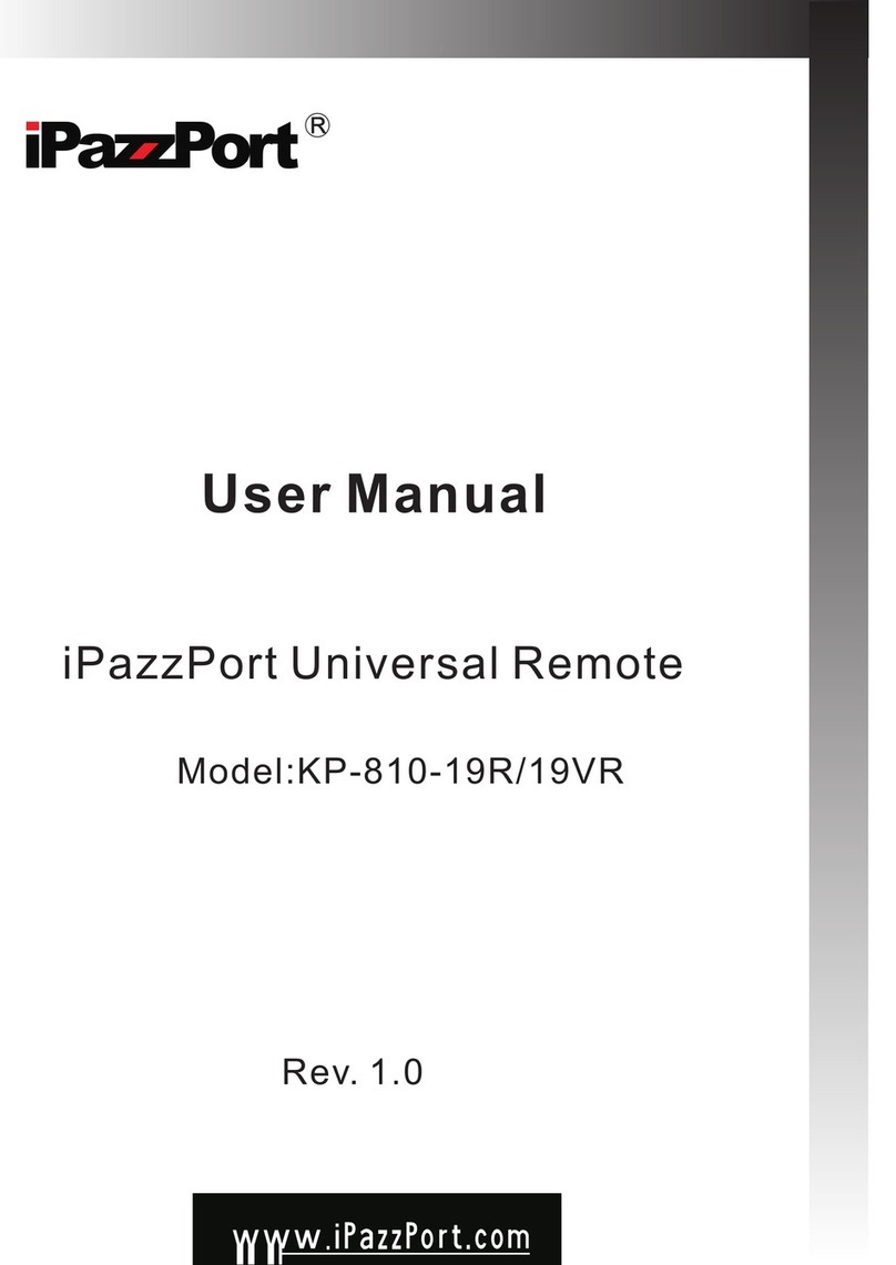 iPazzPort KP-810-19R/19VR user manual