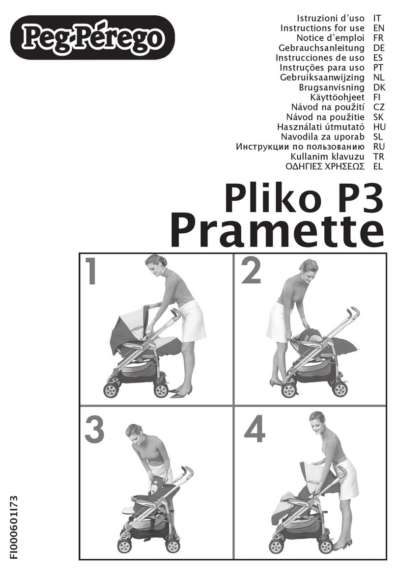 Peg-Perego Pliko P3 Instructions for use