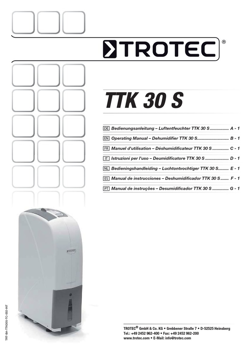 Trotec TTK 30 S User manual