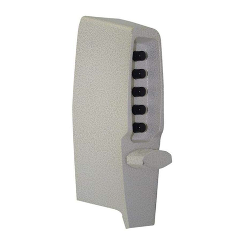 Kaba Simplex 7104 Series User manual