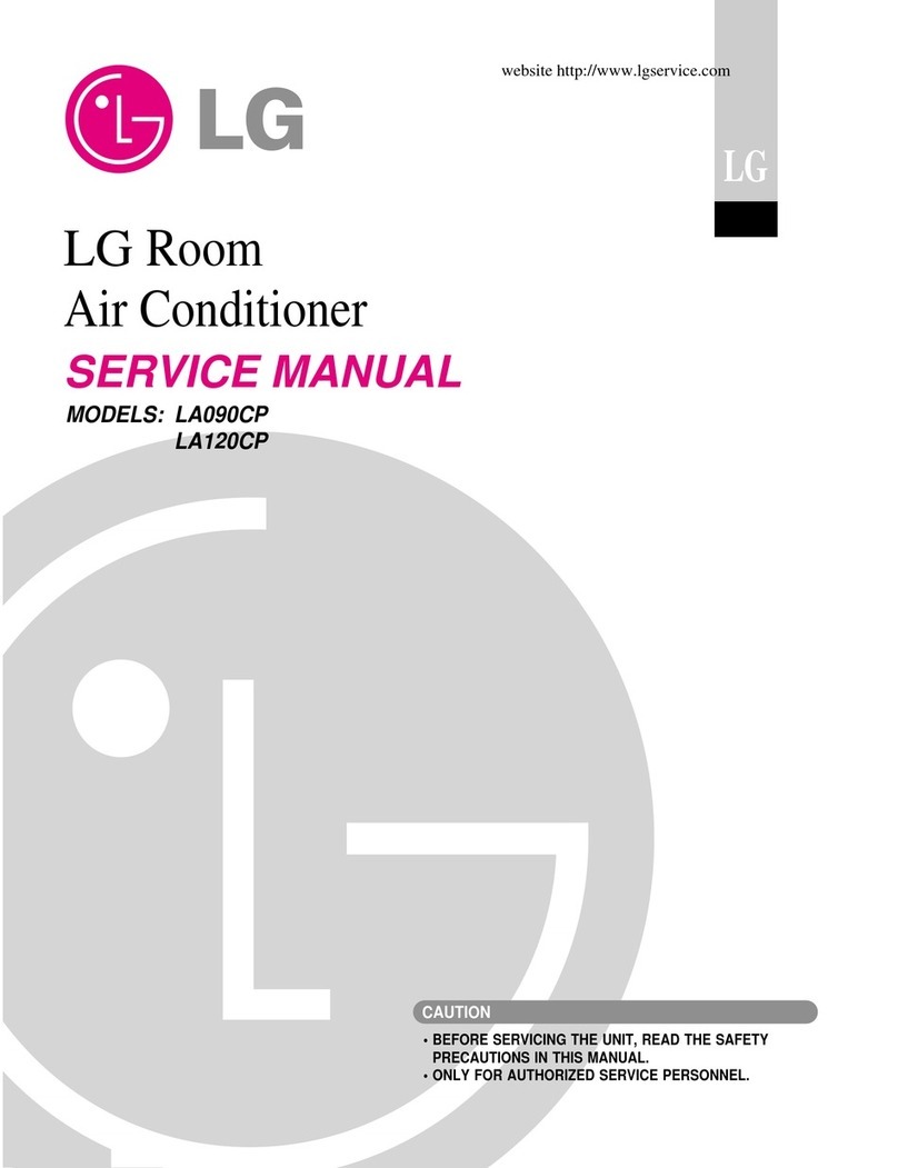 LG ARTCOOL LA090CP User manual
