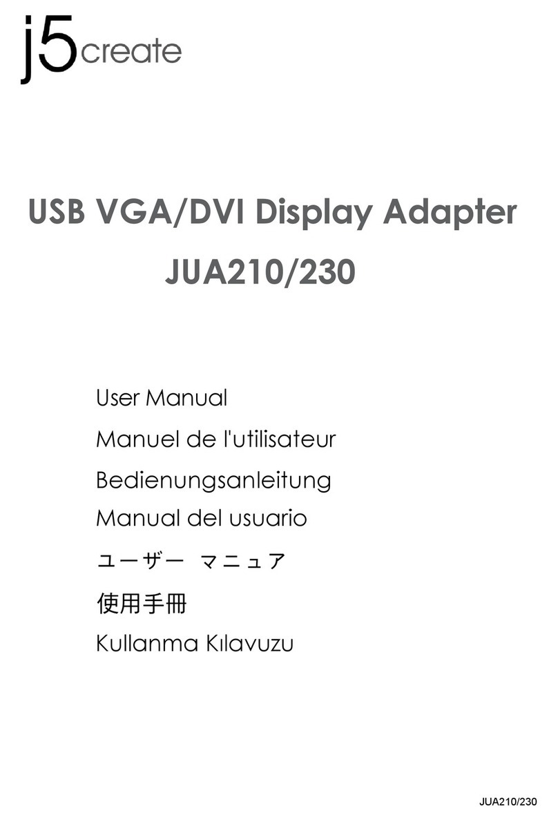 j5 create JUA210 User manual