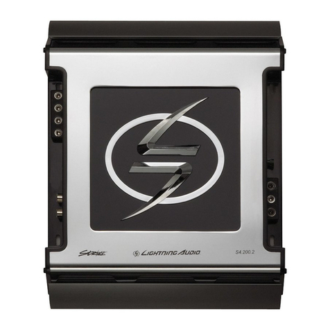 Lightning Audio Strike S4.200.2 Installation & operation
