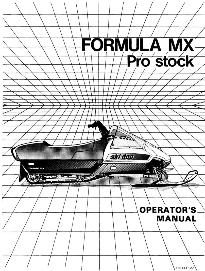 BOMBARDIER formula mx pro stock User manual
