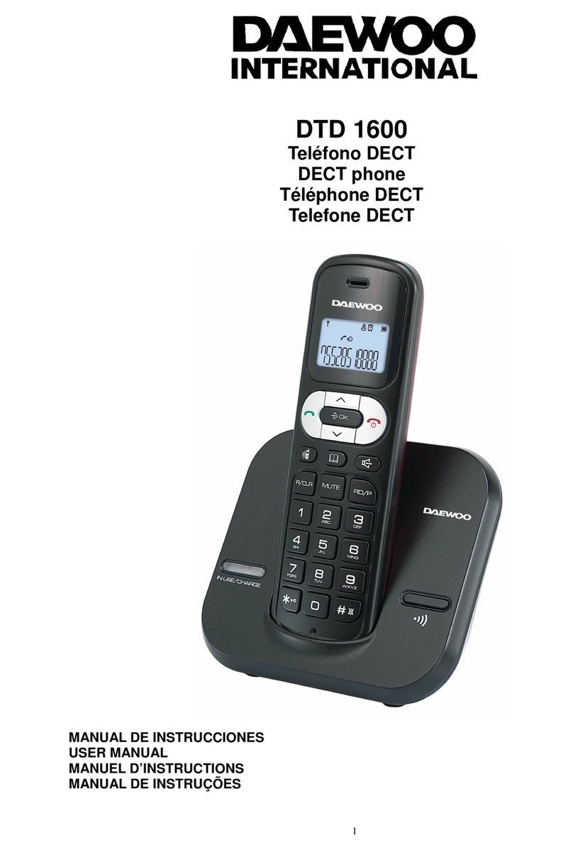 Daewoo DTD 1600 user manual