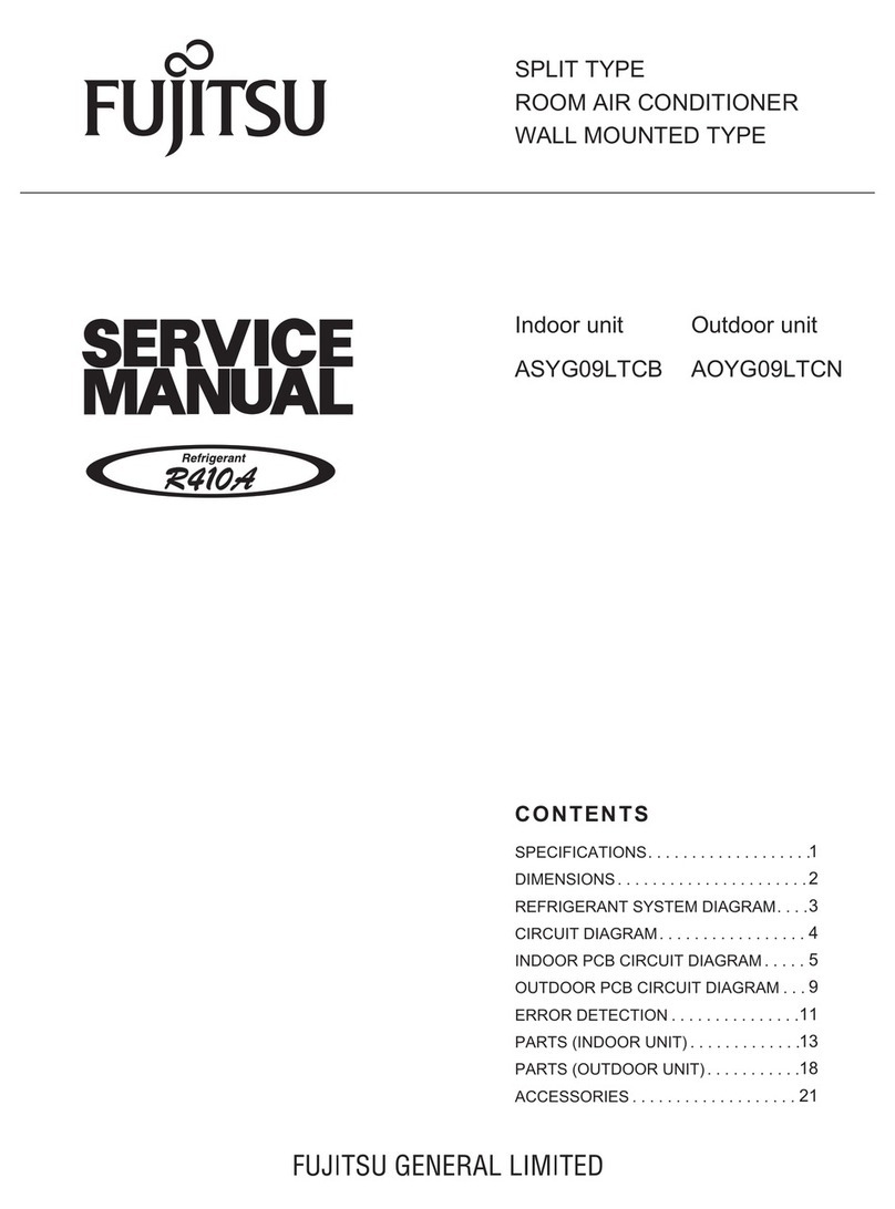 Fujitsu ASYG09LTCB User manual