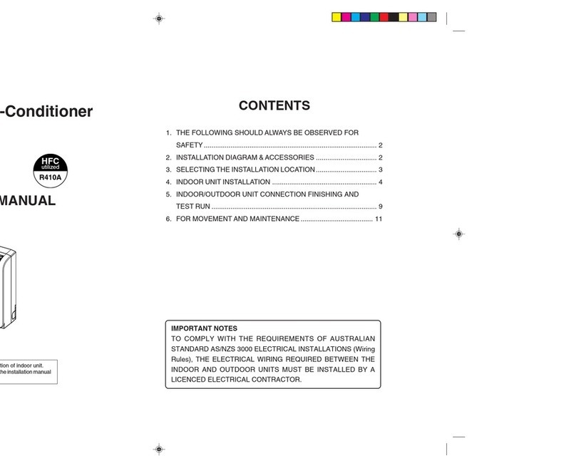 Mitsubishi MFZ-KA25VA User manual