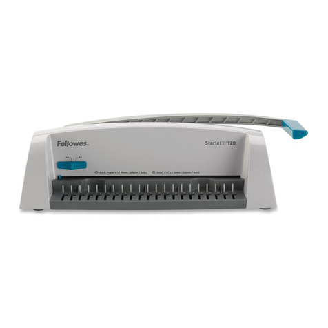 Fellowes Starlet 2 120 manual