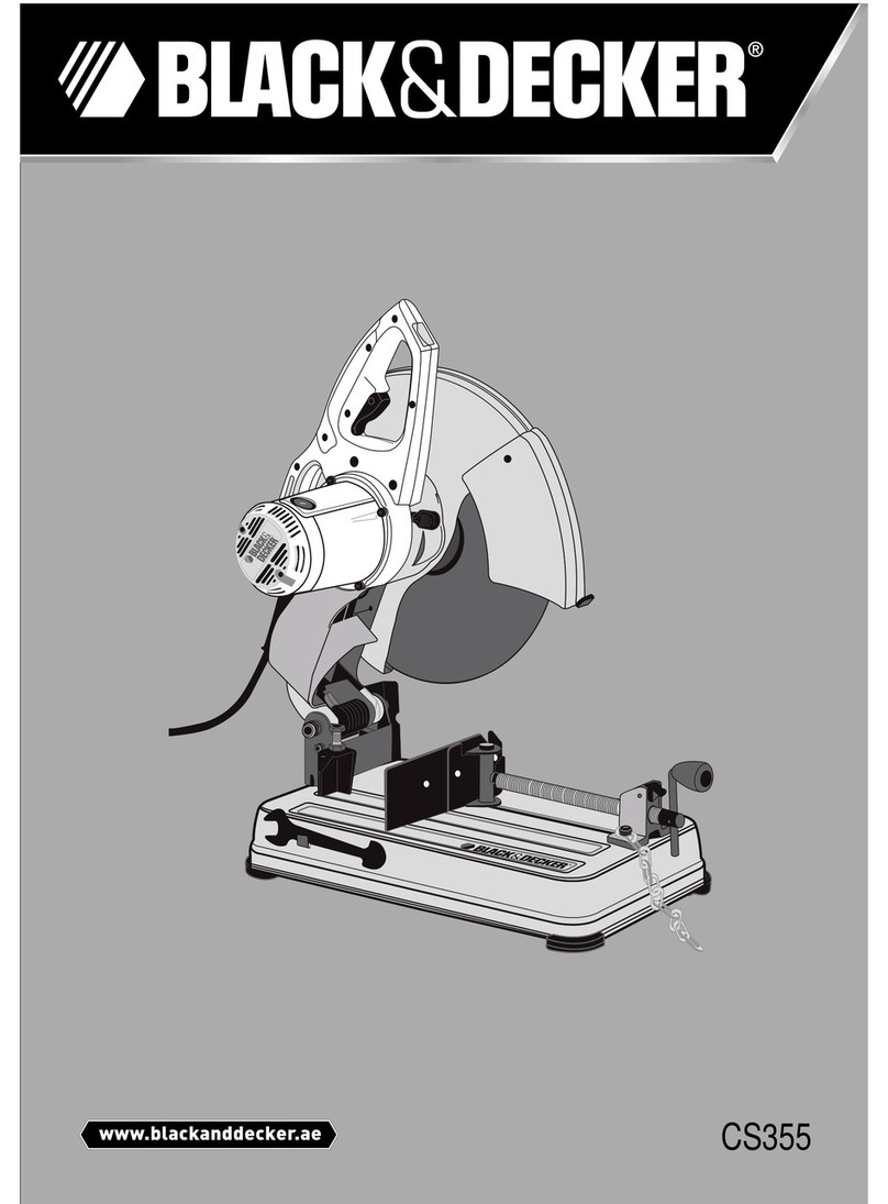 Black & Decker CS355 User manual