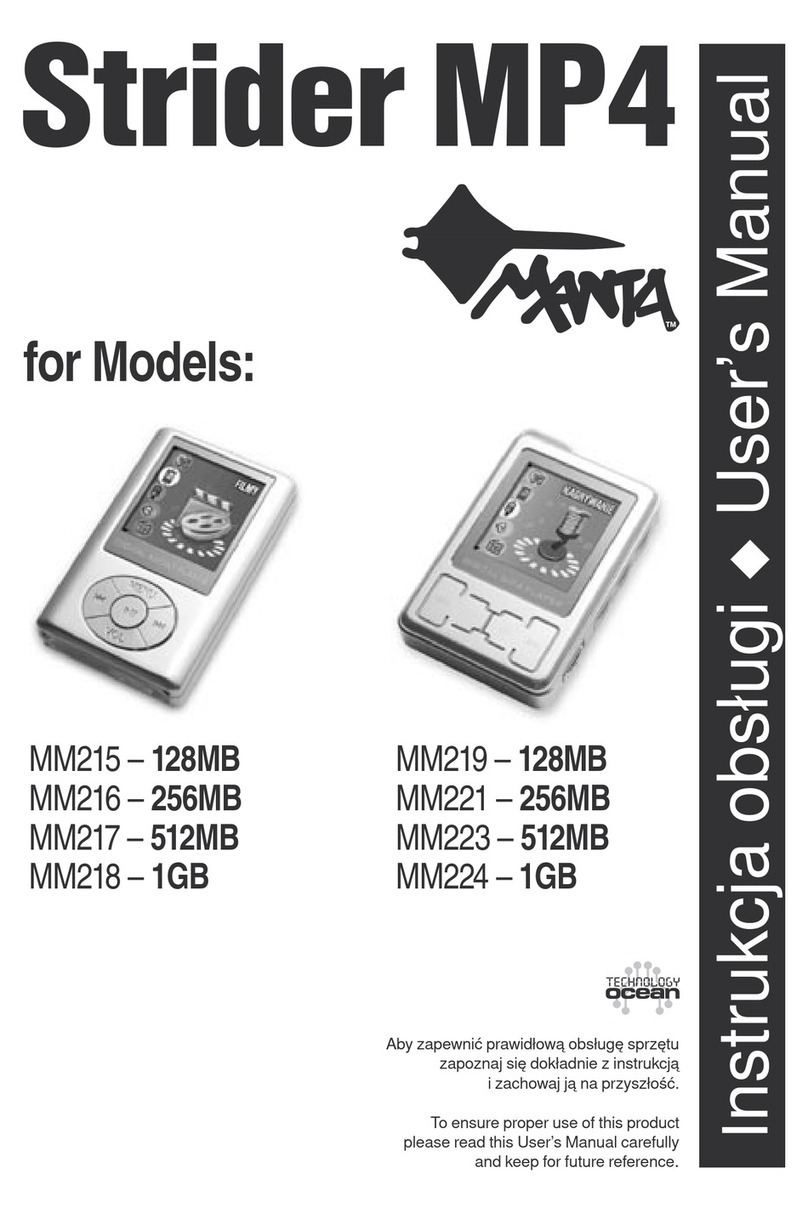 Strider MM215 user manual