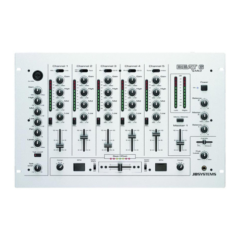 JB Systems BEAT6 Mk2 Operation manual