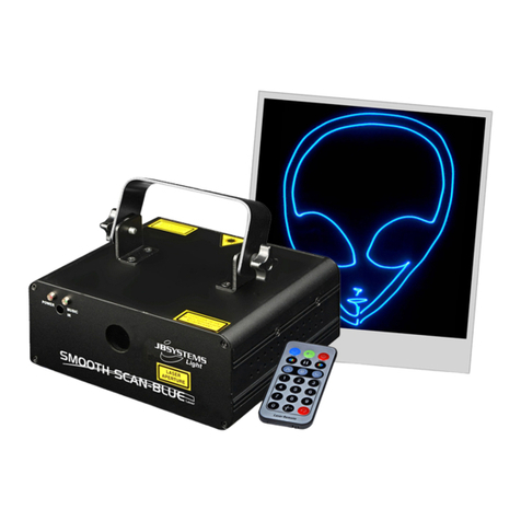 JB Systems Smooth Scan-Blue User manual