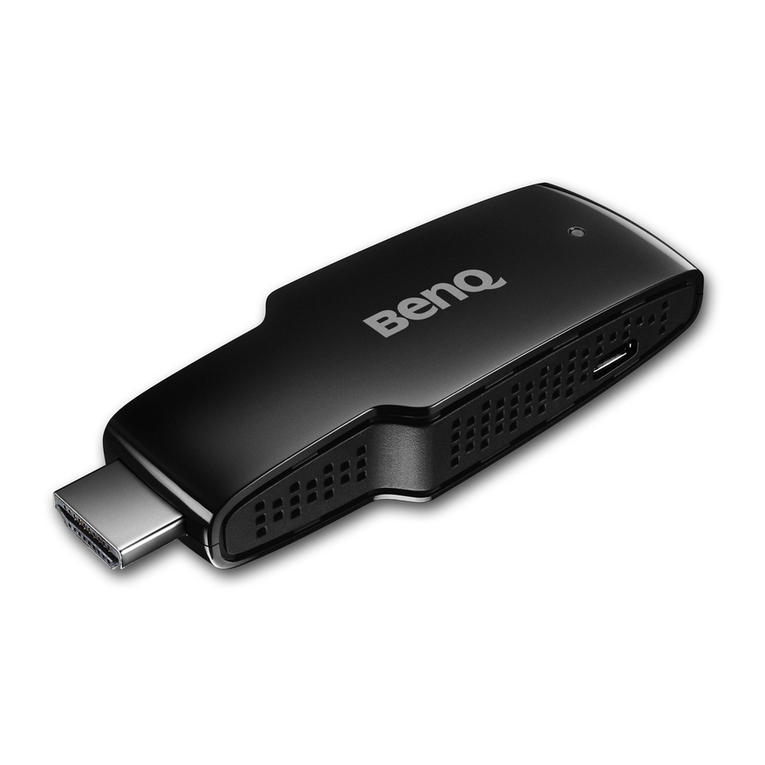 BenQ WDAM2120 quick start guide