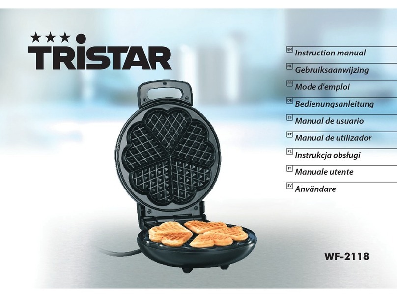 TriStar WF-2118 instruction manual