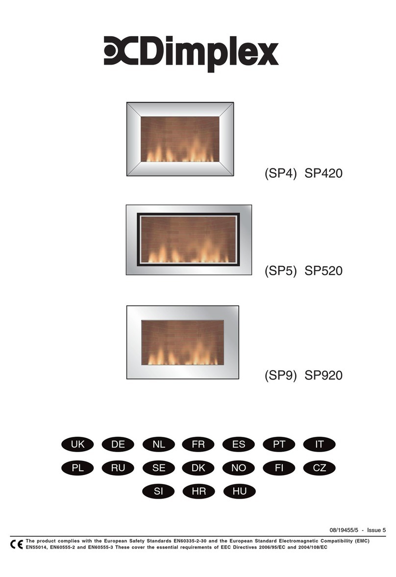 Dimplex SP420 User manual