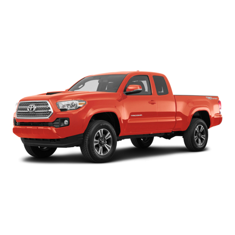 Toyota 2016 Tacoma User manual Toyota 2016 Tacoma User manual