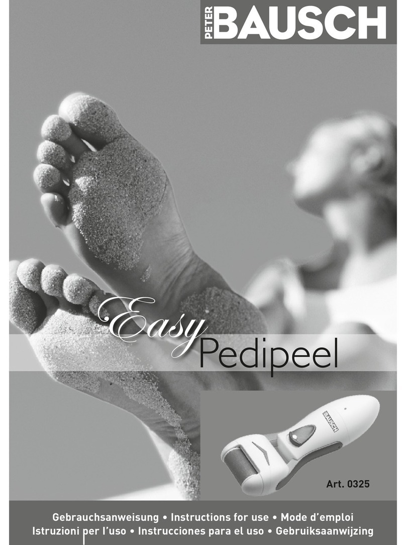 Bausch EasyPedipeel 0325 User manual