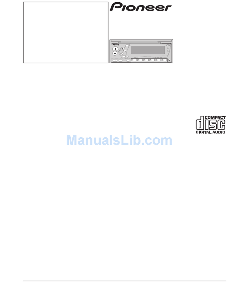 Pioneer DEH-66DH Service manual