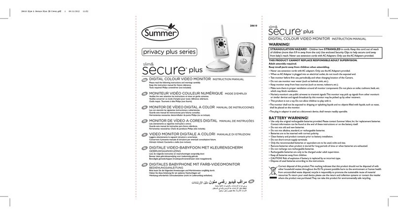 Summer slim & secure plus User manual