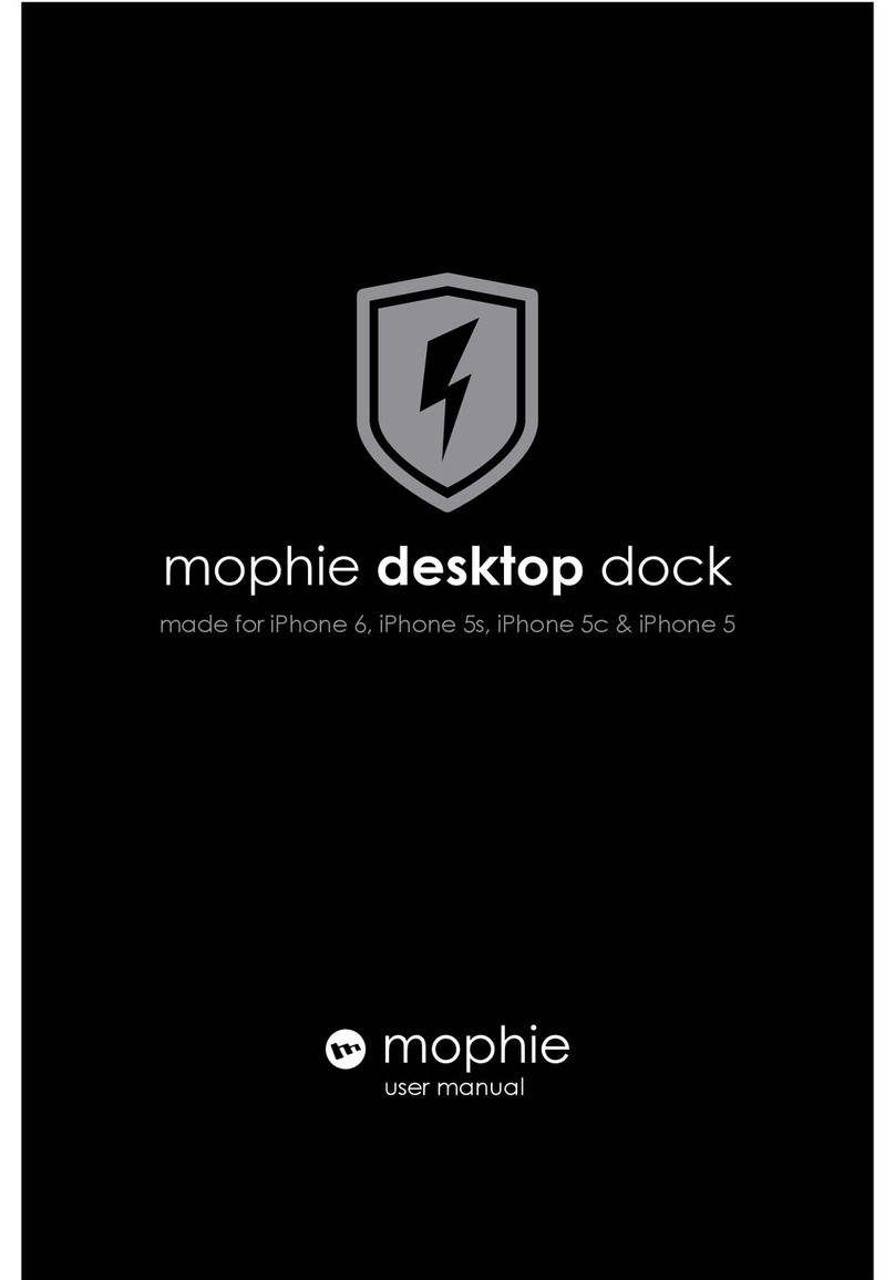 Mophie desktop dock user manual