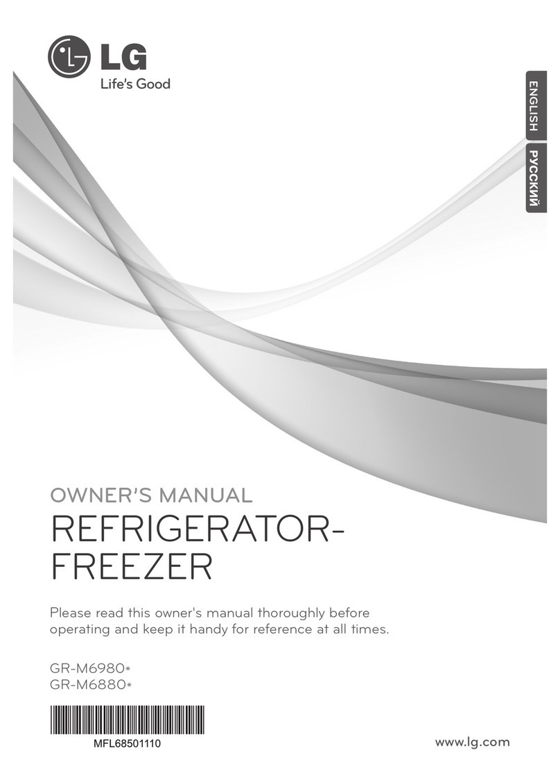 LG GR-M6980 Series owner's manual