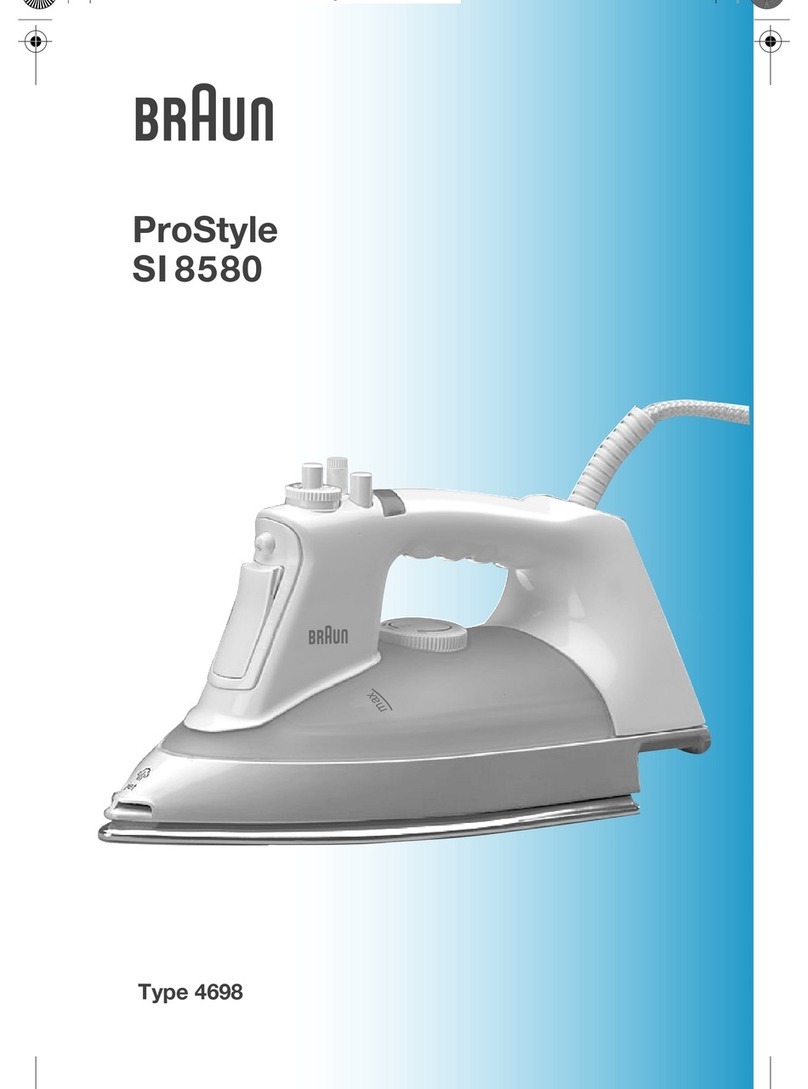 Braun ProStyle SI 8580 use instructions
