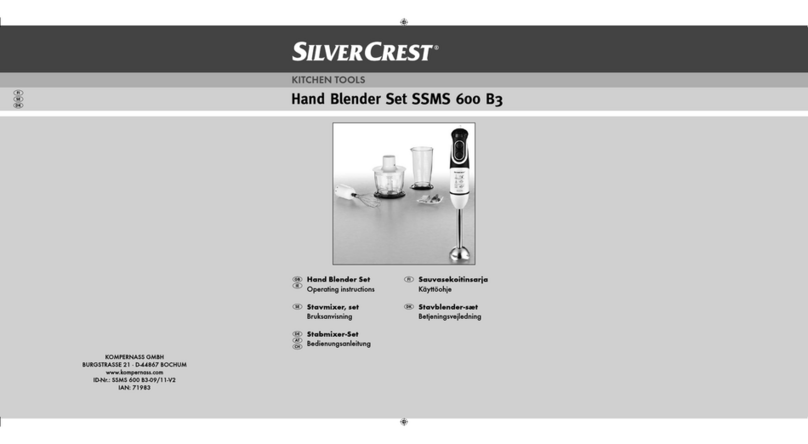 Silvercrest SSMS 600 B3 User manual