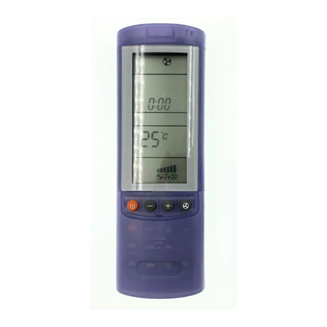 Airwell RC7 User manual Airwell RC7 User manual